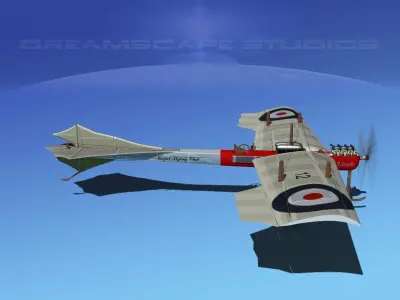 Antoinette Monoplane V02 3D model