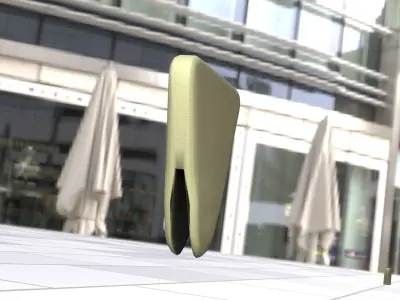 Insulators connection piece 1 - Object 75 Low-poly 3D model