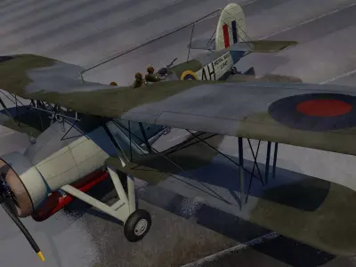 Fairey Swordfish Mk-1 3D model