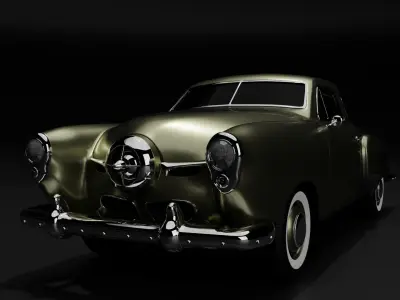 Studebaker Champion 1950 Free 3D model