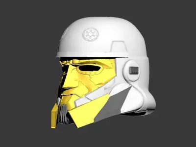 Captain Enoch Helmet Von Doom 3D print model