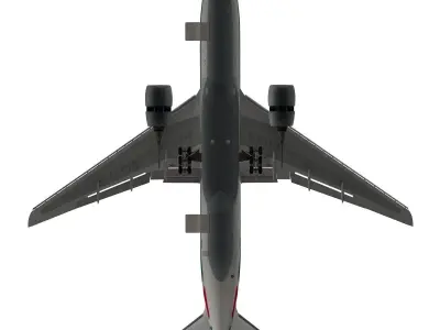 Boeing 777-200ER Alitalia 3D model