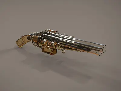 Double Rifle 3D model