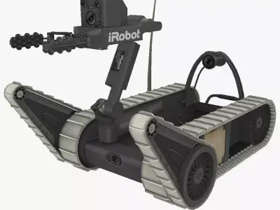 iRobot SUGV 310 Low-poly 3D model