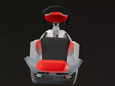 Racing Simulator Cockpit 3D model