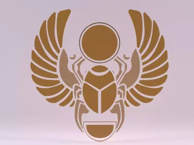 Egyptian Symbols - 021 Low-poly 3D model