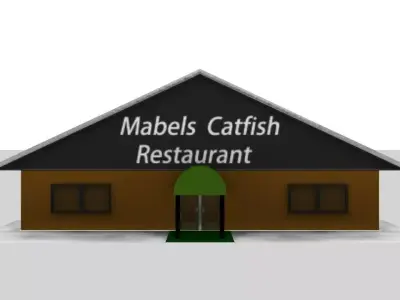 Catfish Restaurant 3D model