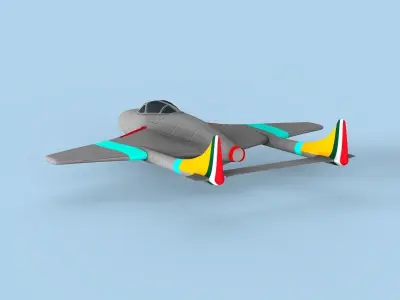 Jet plane 3D model