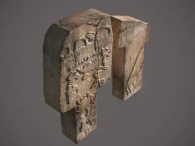 Urfa Gobeklitepe historical places 3D model