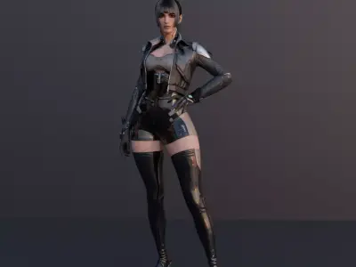 Hailey silent kill 3D model