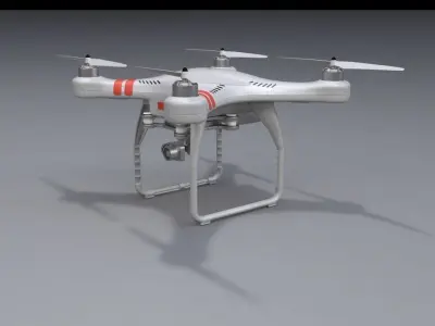 Phantom X Drone  3D model