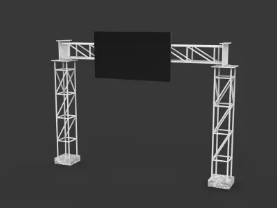 Billboard 3D Model 3D model