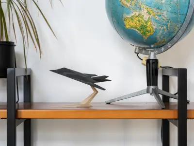 Lockheed F-117 Nighthawk - 1 year commercial licence 3D print model