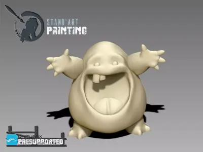 Happy Monster Free 3D model