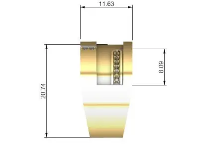 Lady ring 3D print model