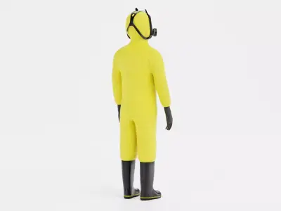 -Protective Suit V1- 3D model