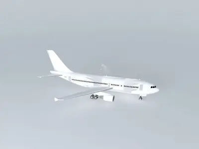 HiFly Airlines Airbus A310304 Free 3D model