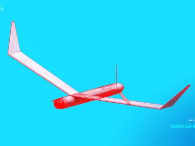 Orbiter 3 UAV 3D model