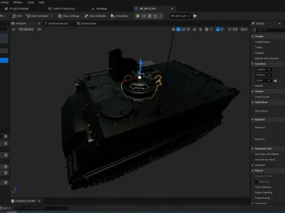 M-113 Armored personnel Carrier A1  3D model