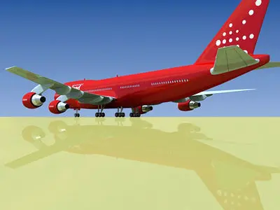 GreenLand Airlines 3D model