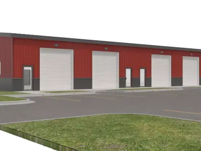 Commercial-006 Warehouse 3D model