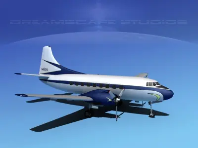 Martin 202 Executive 6 3D model