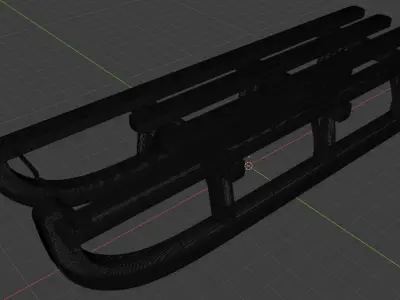 Snow Sled Free 3D print model