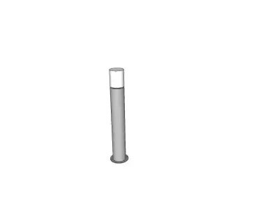 Rox Acryl 90 Light Bollard Free 3D model
