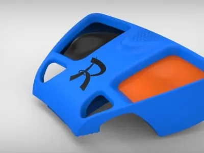 Clamp Sauce Plate Free 3D model