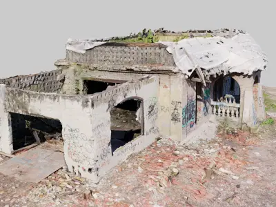 Abandoned-Soviet-Base-Building-3 3D model