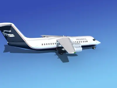 BAe 146-300 Presidential 3D model