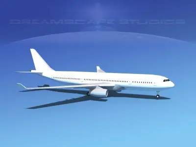  Airbus A330-200 LP 3D model