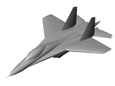 Sukhoi Plane 3d model 3D print model