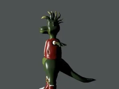 Robbie  Dinosaur series tv 3D model