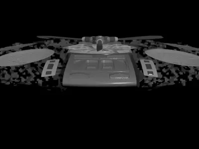 Dutch Industrial Space Company - Concept 08 - Dominus 3D model