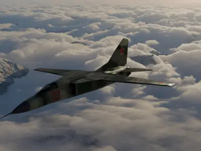 MiG-23 flogger 3D model
