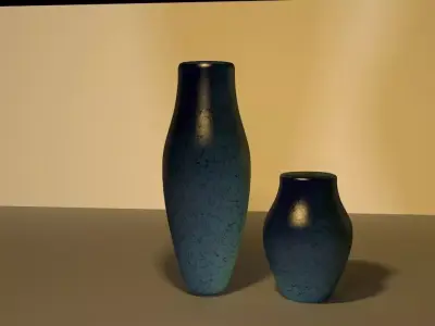 3D modern vase Free 3D model