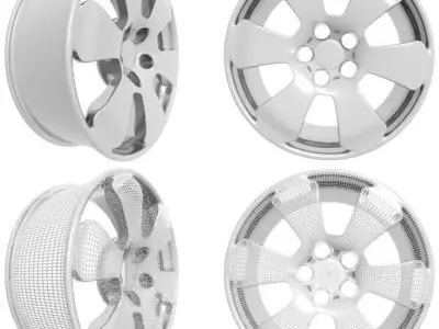 Wheel Rim 3D model buy