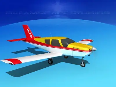 Socata TB-20 Trinidad V03 3D model