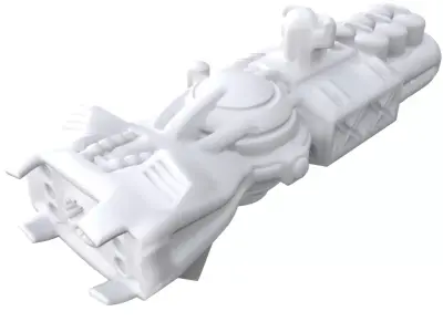 Space Freighter Protector 3D print model