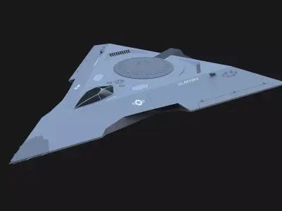 TR-3B Black Manta - OMSX 3D model