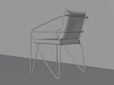 chair  3D model order