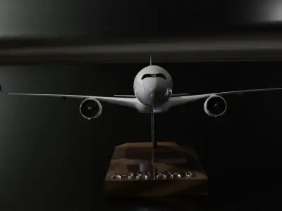 A 350 XWB model Low-poly 3D model