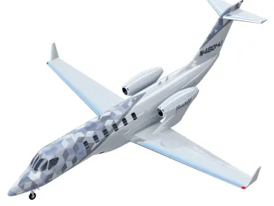 Hondajet Echelon airplane 3D model