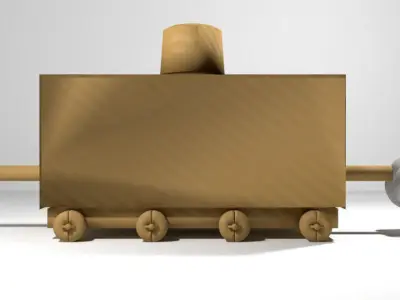 Medieval War Machine - Gallery 3D model