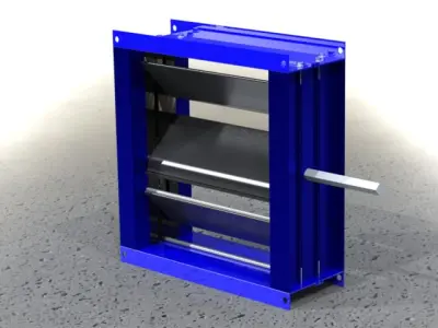 Air Damper Free 3D model