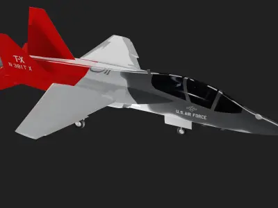 Boeing T-7A RED HAWK - 3D model