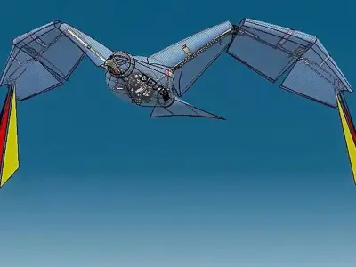 German Iron Eagle - Der deutsche Adler 3D model