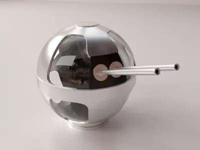 Turret star wars missile launcher 3D model