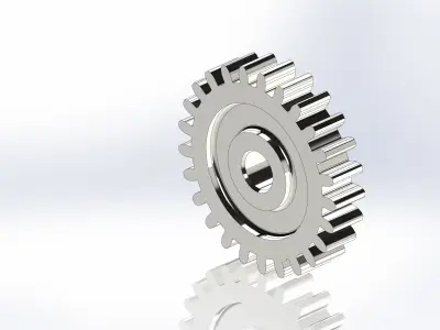 Complete Collection of Spur gears 3D model